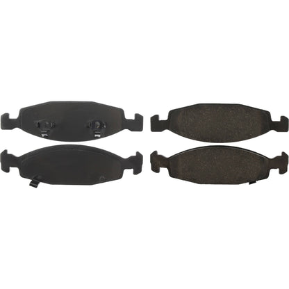 Centric Parts Disc Brake Pad Set C-Tek Ceramic with Shims for 1999-2002 Jeep Grand Cherokee 103.07900