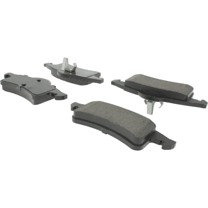 Centric Parts Disc Brake Pad Set C-Tek Ceramic with Shims for 1999-2004 Jeep Grand Cherokee 103.07910