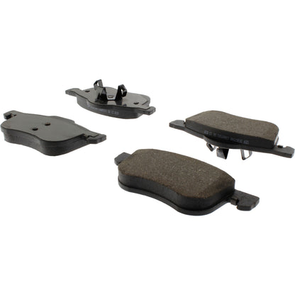 Centric Parts Disc Brake Pad Set Ceramic with Shims for 2005 Volvo C70, 2001-2009 S60, 1999-2006 S80, 2001-2007 V70, 2003-2007 XC70