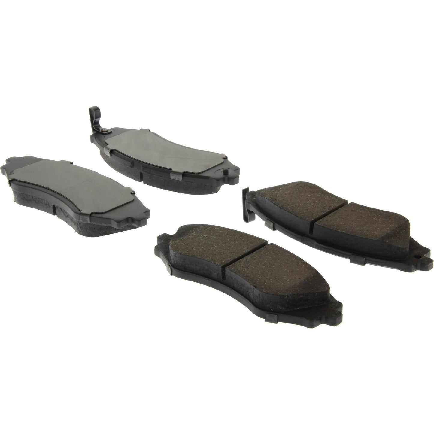 Centric Parts Disc Brake Pad Set C-Tek Ceramic with Shims for 2002-2018 Chevrolet Aveo and Related Models 103.07970
