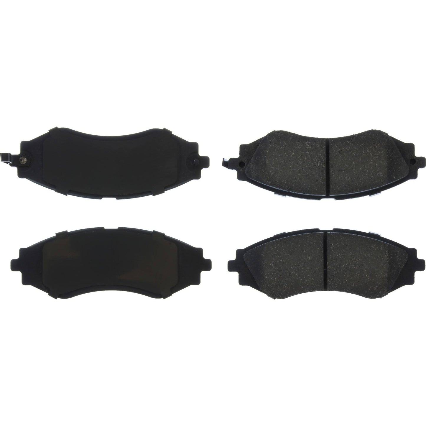Centric Parts Disc Brake Pad Set C-Tek Ceramic with Shims for 2002-2018 Chevrolet Aveo and Related Models 103.07970