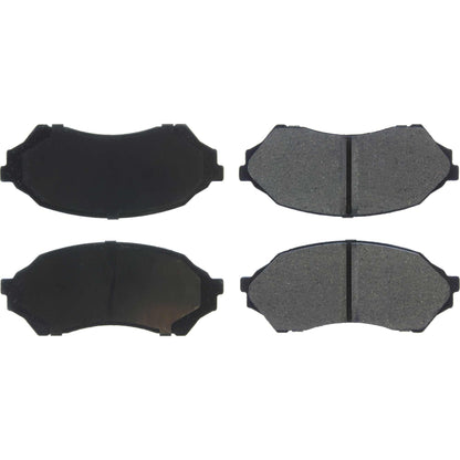 Centric Parts Disc Brake Pad Set C-Tek Ceramic with Shims for 1999-2001 Mazda Protege 103.07980