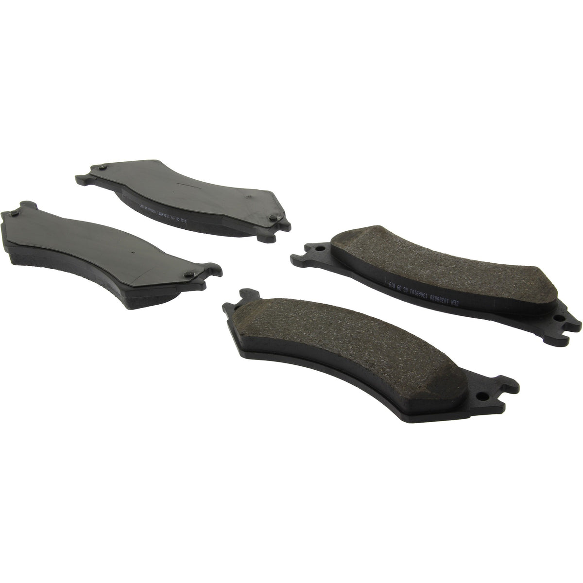 Centric Parts Disc Brake Pad Set C-Tek Ceramic with Shims for 2000-2007 Ford E-150 E-250 E-350 103.08020