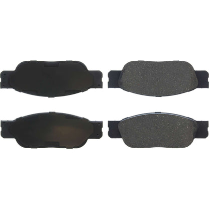 Centric Parts Disc Brake Pad Set C-Tek Ceramic with Shims for 2005-2002 Ford Thunderbird, 2002-2000 Jaguar S-Type, 2006-2000 Lincoln LS 103.08050