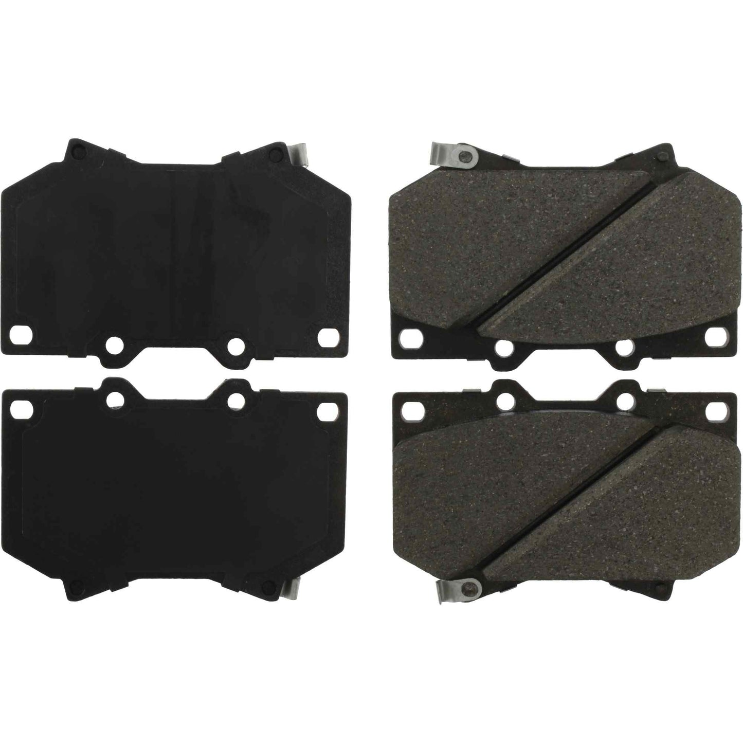 Centric Parts Disc Brake Pad Set C-Tek Ceramic with Shims for 2000-2002 Toyota Sequoia Tundra 103.08120