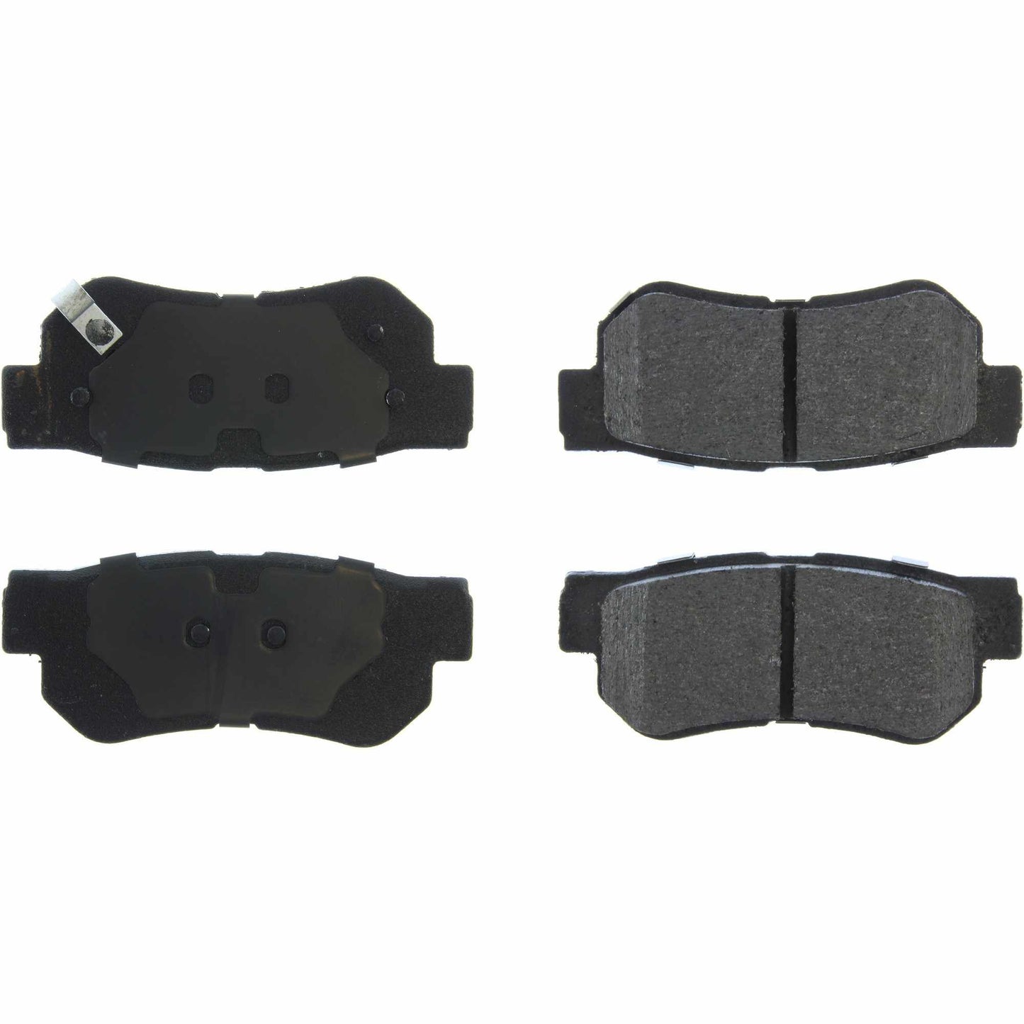 Centric Parts Disc Brake Pad Set C-Tek Ceramic with Shims for 2001-2010 Hyundai Kia 103.08130