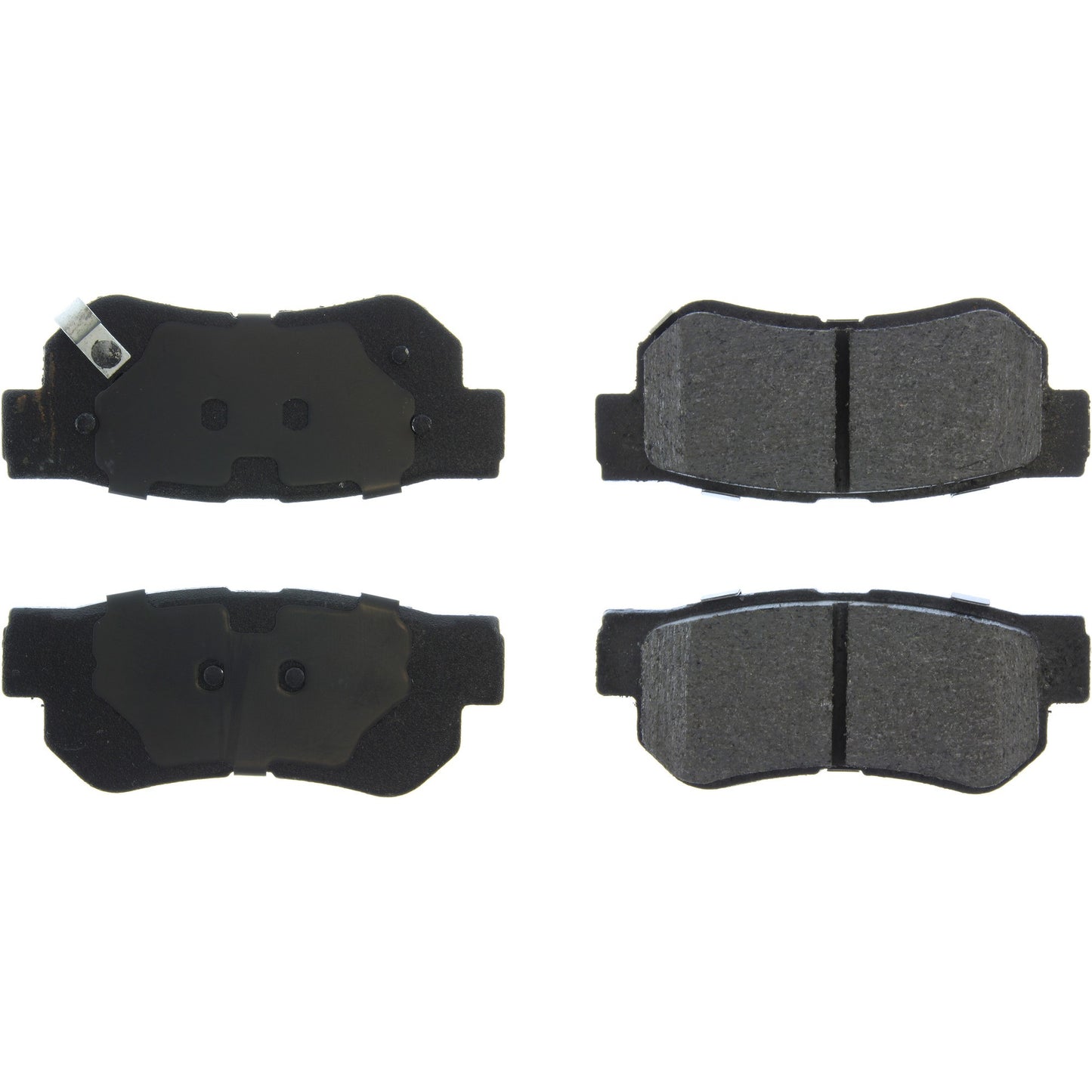 Centric Parts Disc Brake Pad Set C-Tek Ceramic with Shims for 2001-2010 Hyundai Kia 103.08130