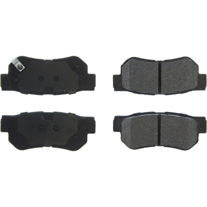 Centric Parts Disc Brake Pad Set C-Tek Ceramic with Shims for 2001-2010 Hyundai Kia 103.08130