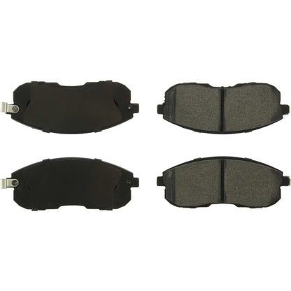 Centric Parts Disc Brake Pad Set Ceramic with Shims for 2000-2017 Infiniti G35 Nissan 350Z Altima Juke Maxima Sentra 103.08150
