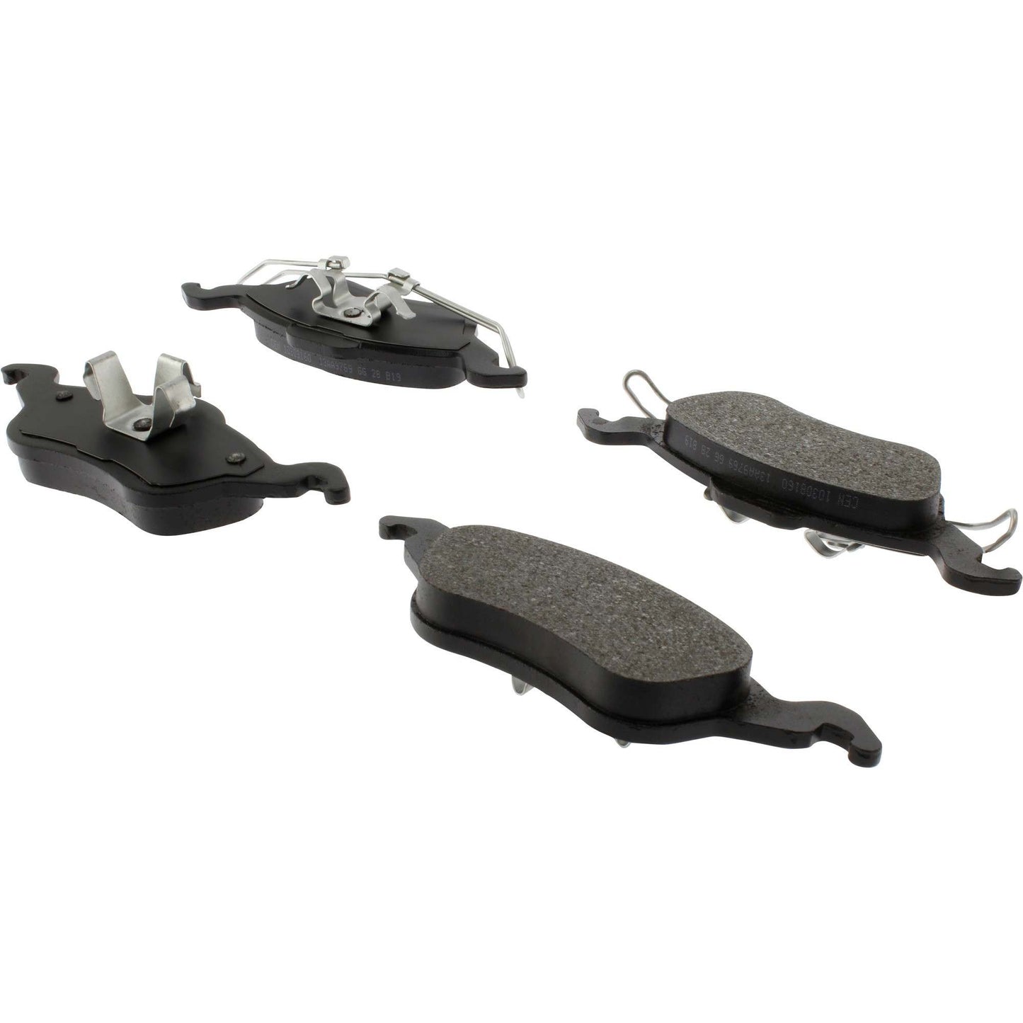 Centric Parts Disc Brake Pad Set C-Tek Ceramic with Shims for 2000-2004 Ford Focus 103.08160