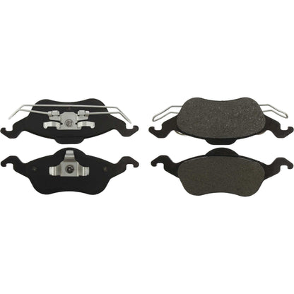 Centric Parts Disc Brake Pad Set C-Tek Ceramic with Shims for 2000-2004 Ford Focus 103.08160