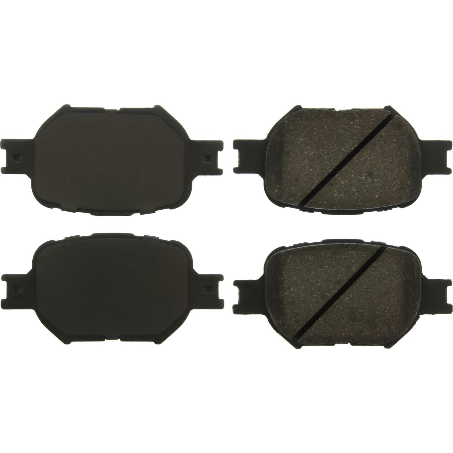 Centric Parts Disc Brake Pad Set C-Tek Ceramic with Shims for 2010-2005 Scion tC 2005-2000 Toyota Celica 103.08170