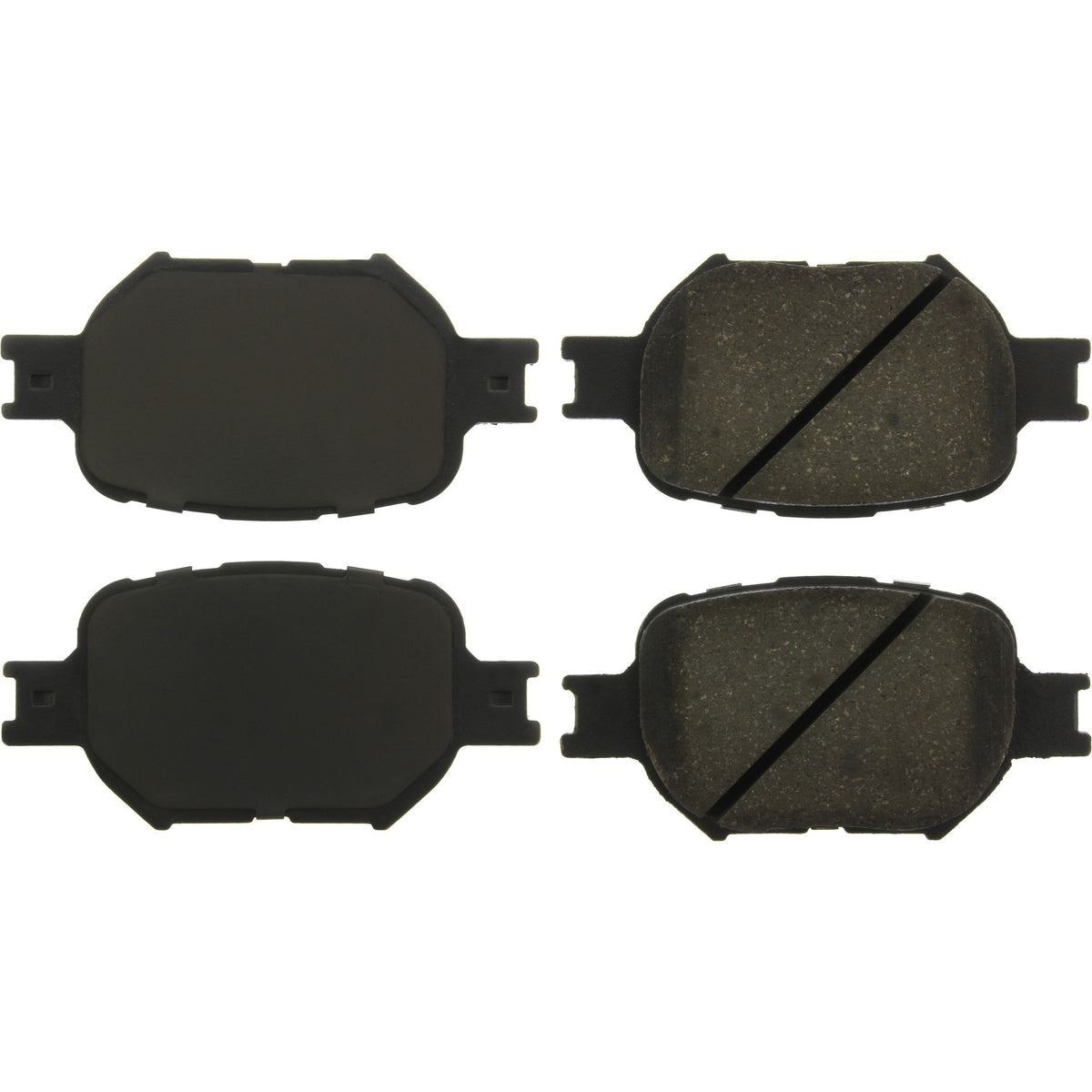 Centric Parts Disc Brake Pad Set C-Tek Ceramic with Shims for 2010-2005 Scion tC 2005-2000 Toyota Celica 103.08170