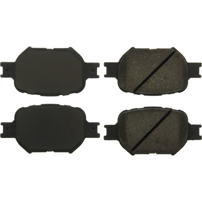 Centric Parts Disc Brake Pad Set C-Tek Ceramic with Shims for 2010-2005 Scion tC 2005-2000 Toyota Celica 103.08170