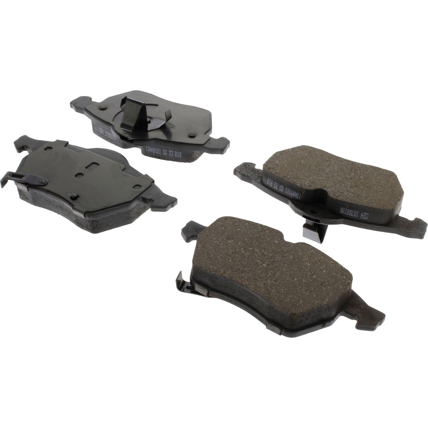Centric Parts Disc Brake Pad Set C-Tek Ceramic with Shims for Saab 9-3, 9-5 and Saturn L100-L300