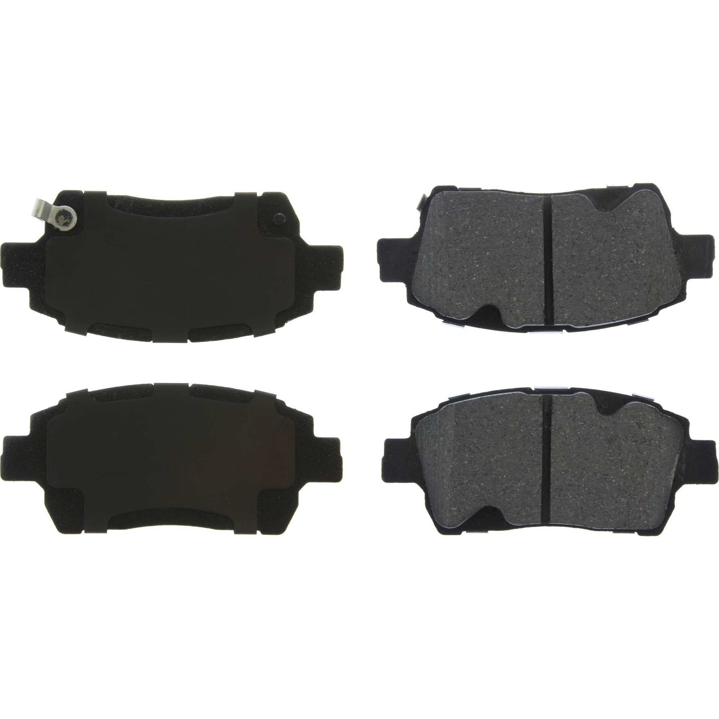 Centric Parts Disc Brake Pad Set C-Tek Ceramic with Shims for 2000-2015 Toyota Models 103.08220