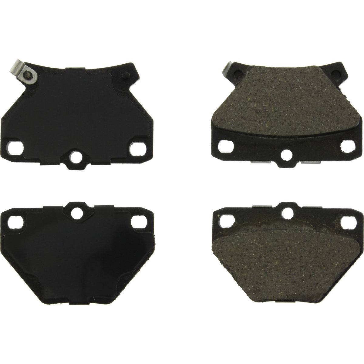 Centric Parts Disc Brake Pad Set C-Tek Ceramic with Shims for 2003-2006 Pontiac Vibe, 2000-2005 Toyota Celica, 2005-2006 Corolla, 2003-2007 Matrix 103.08230