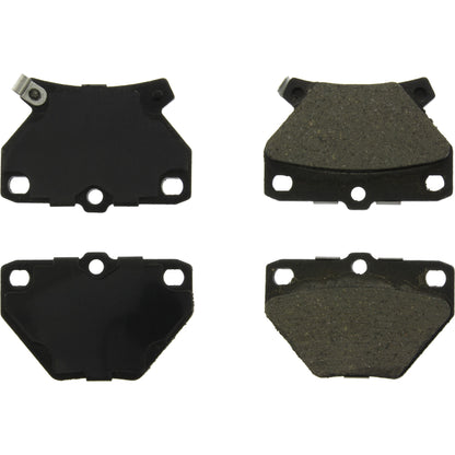 Centric Parts Disc Brake Pad Set C-Tek Ceramic with Shims for 2003-2006 Pontiac Vibe, 2000-2005 Toyota Celica, 2005-2006 Corolla, 2003-2007 Matrix 103.08230
