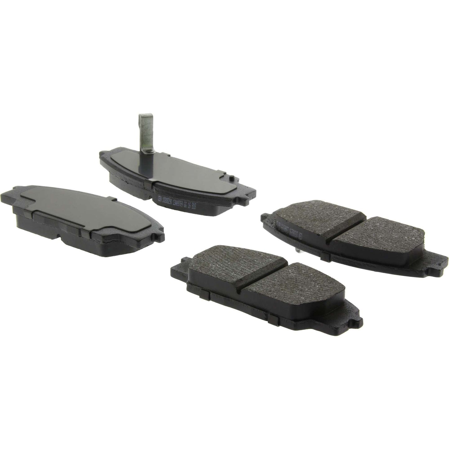 Centric Parts Disc Brake Pad Set with Ceramic Compound for 2007-2010 Acura CSX, 2002-2006 RSX, 2006-2011 Honda Civic, 2000-2009 S2000 103.08290