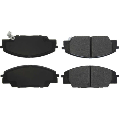 Centric Parts Disc Brake Pad Set with Ceramic Compound for 2007-2010 Acura CSX, 2002-2006 RSX, 2006-2011 Honda Civic, 2000-2009 S2000 103.08290