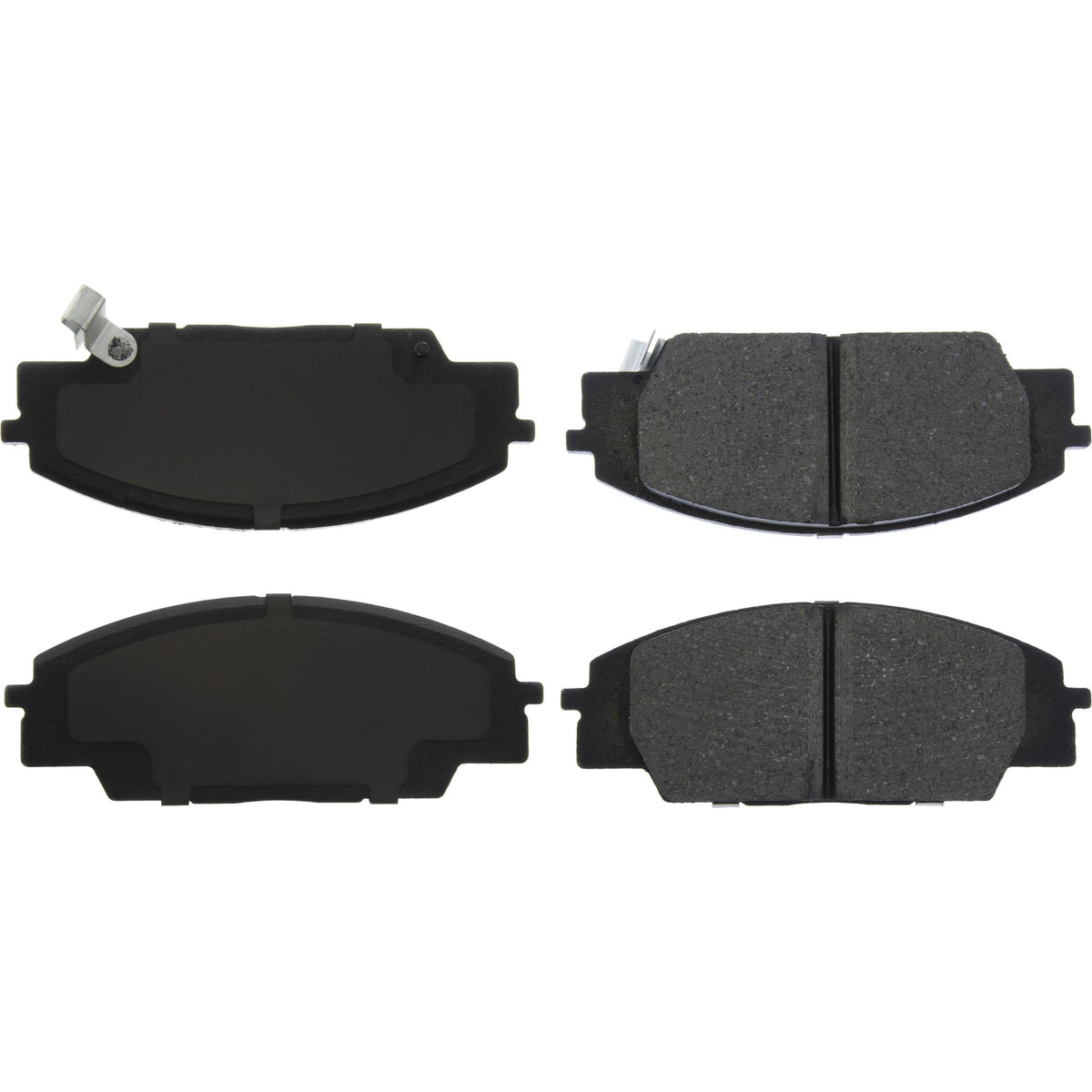 Centric Parts Disc Brake Pad Set with Ceramic Compound for 2007-2010 Acura CSX, 2002-2006 RSX, 2006-2011 Honda Civic, 2000-2009 S2000 103.08290