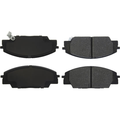 Centric Parts Disc Brake Pad Set with Ceramic Compound for 2007-2010 Acura CSX, 2002-2006 RSX, 2006-2011 Honda Civic, 2000-2009 S2000 103.08290