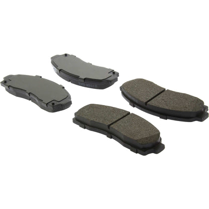 Centric Parts Disc Brake Pad Set Ceramic with Shims for 2005-2012 Chevrolet Equinox, Ford Explorer 103.08330