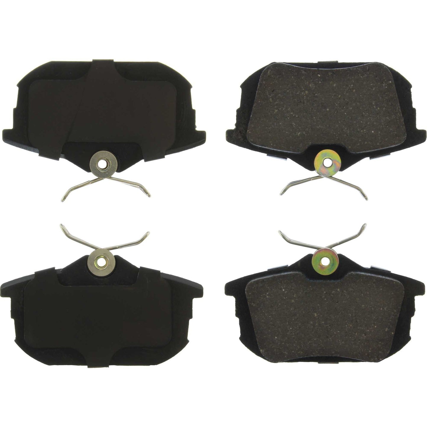 Centric Parts Disc Brake Pad Set Ceramic with Shims for Mitsubishi Space Star 2004-2003, Smart Forfour 2007-2005, Volvo S40 2012-1999, V40 2004-1999 103.08380