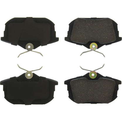 Centric Parts Disc Brake Pad Set Ceramic with Shims for Mitsubishi Space Star 2004-2003, Smart Forfour 2007-2005, Volvo S40 2012-1999, V40 2004-1999 103.08380