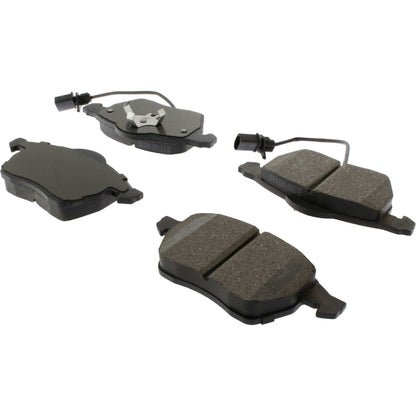 Centric Parts Disc Brake Pad Set C-Tek Ceramic with Shims for Audi A4 2008-1999, A4 Quattro 2006-1999, A6 2006-1998 10308400