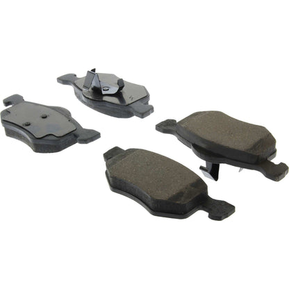 Centric Parts Disc Brake Pad Set C-Tek Ceramic with Shims for 2001-2007 Ford Escape, 2001-2006 Mazda Tribute, 2005-2007 Mercury Mariner 103.08430