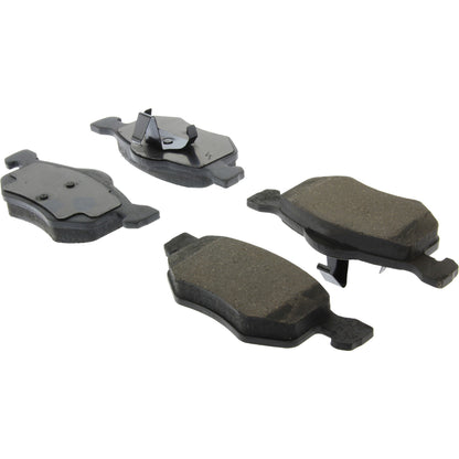 Centric Parts Disc Brake Pad Set C-Tek Ceramic with Shims for 2001-2007 Ford Escape, 2001-2006 Mazda Tribute, 2005-2007 Mercury Mariner 103.08430