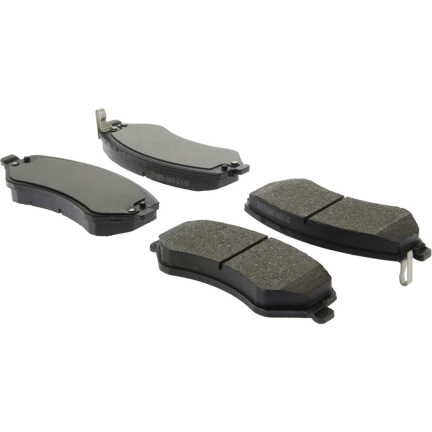 Centric Parts Disc Brake Pad Set Ceramic with Shims for 2001-2008 Chrysler Town & Country, Voyager, Dodge Caravan, Grand Caravan, Jeep Liberty