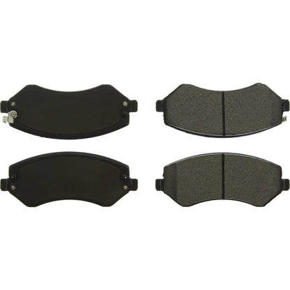 Centric Parts Disc Brake Pad Set Ceramic with Shims for 2001-2008 Chrysler Town & Country, Voyager, Dodge Caravan, Grand Caravan, Jeep Liberty