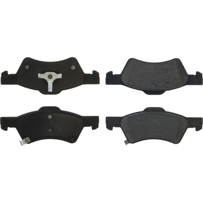 Centric Parts Disc Brake Pad Set Ceramic with Shims for 2001-2007 Chrysler Town & Country Voyager Dodge Caravan Grand Caravan 103.08570