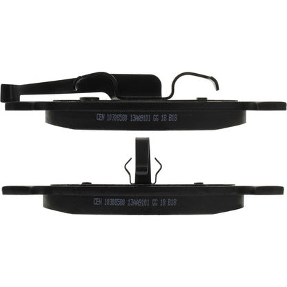 Centric Parts Disc Brake Pad Set Ceramic with Shims for 2001-2007 Chrysler Town & Country, Voyager 2004-2005, 2008, Dodge Caravan 2001-2007 Grand Caravan 2001-2007 103.08580