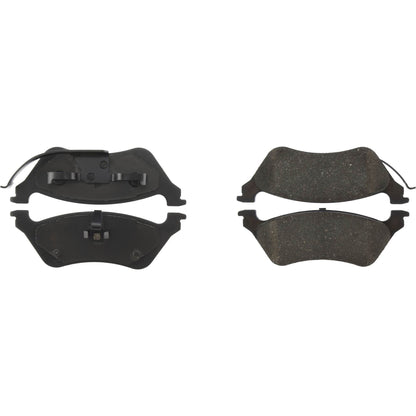Centric Parts Disc Brake Pad Set Ceramic with Shims for 2001-2007 Chrysler Town & Country, Voyager 2004-2005, 2008, Dodge Caravan 2001-2007 Grand Caravan 2001-2007 103.08580