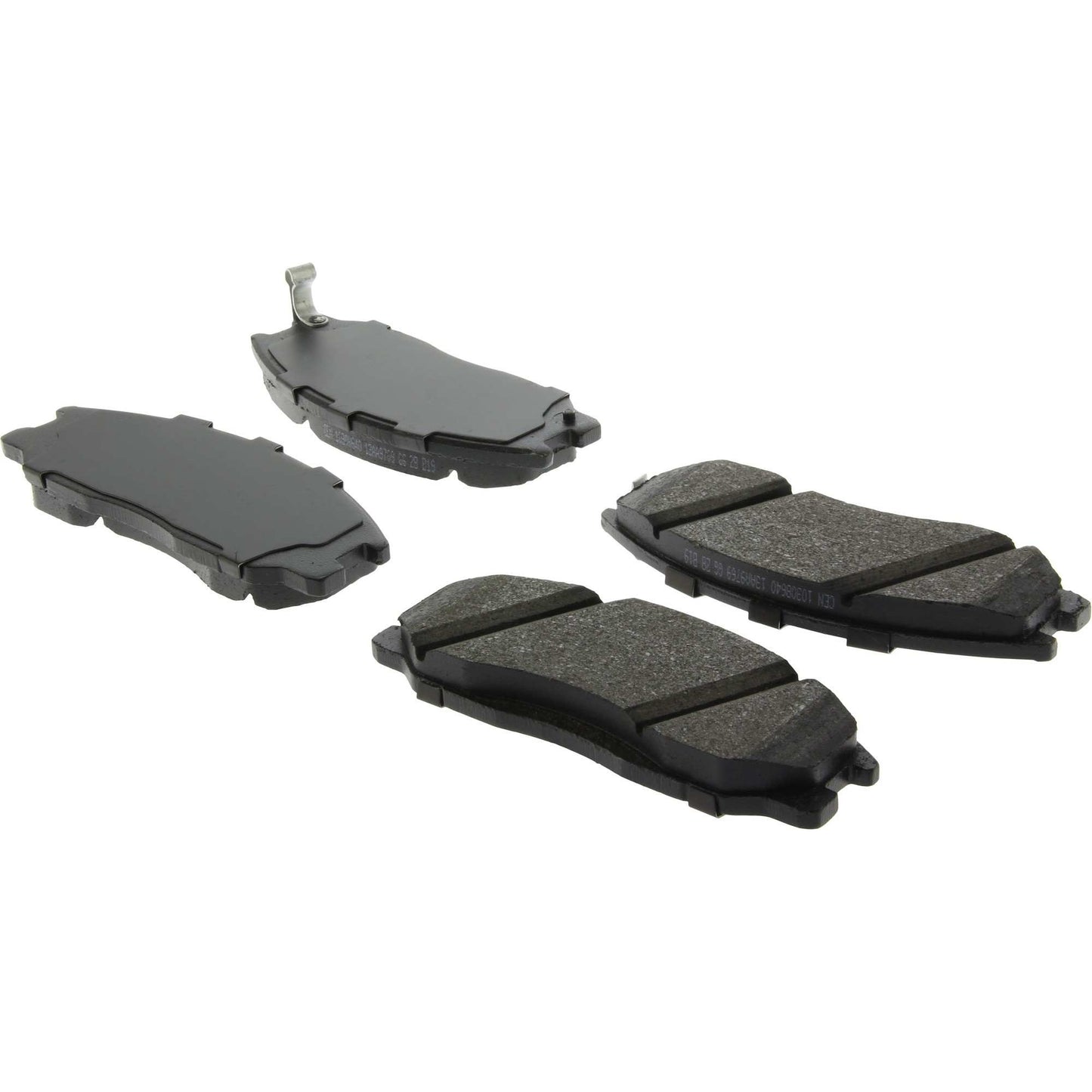Centric Parts Disc Brake Pad Set Ceramic with Shims for Hyundai Santa Fe 2001-2006, Kia Sedona 2003-2005, Sorento 2003-2009 103.08640