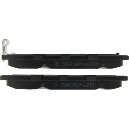 Centric Parts Disc Brake Pad Set Ceramic with Shims for Hyundai Santa Fe 2001-2006, Kia Sedona 2003-2005, Sorento 2003-2009 103.08640