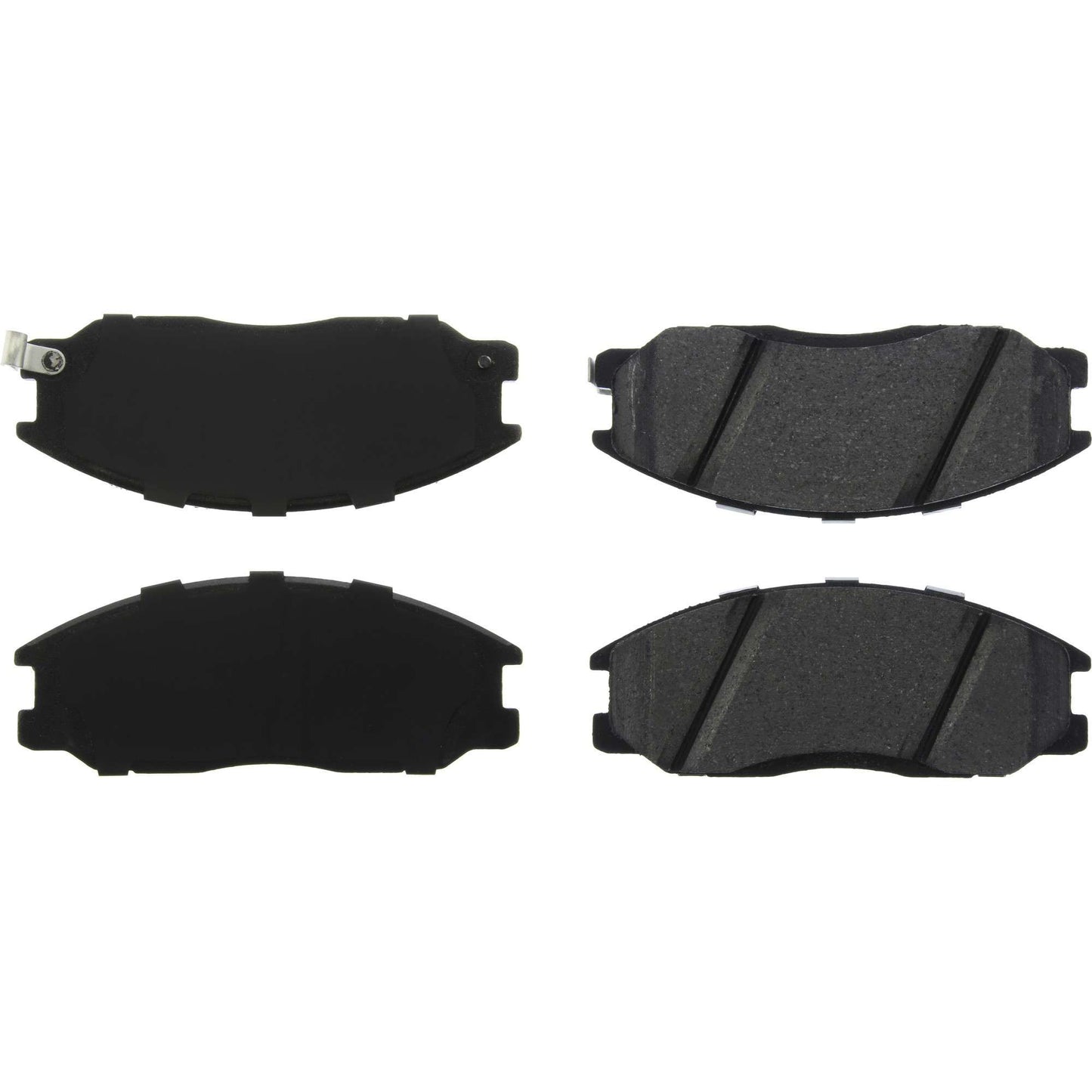 Centric Parts Disc Brake Pad Set Ceramic with Shims for Hyundai Santa Fe 2001-2006, Kia Sedona 2003-2005, Sorento 2003-2009 103.08640