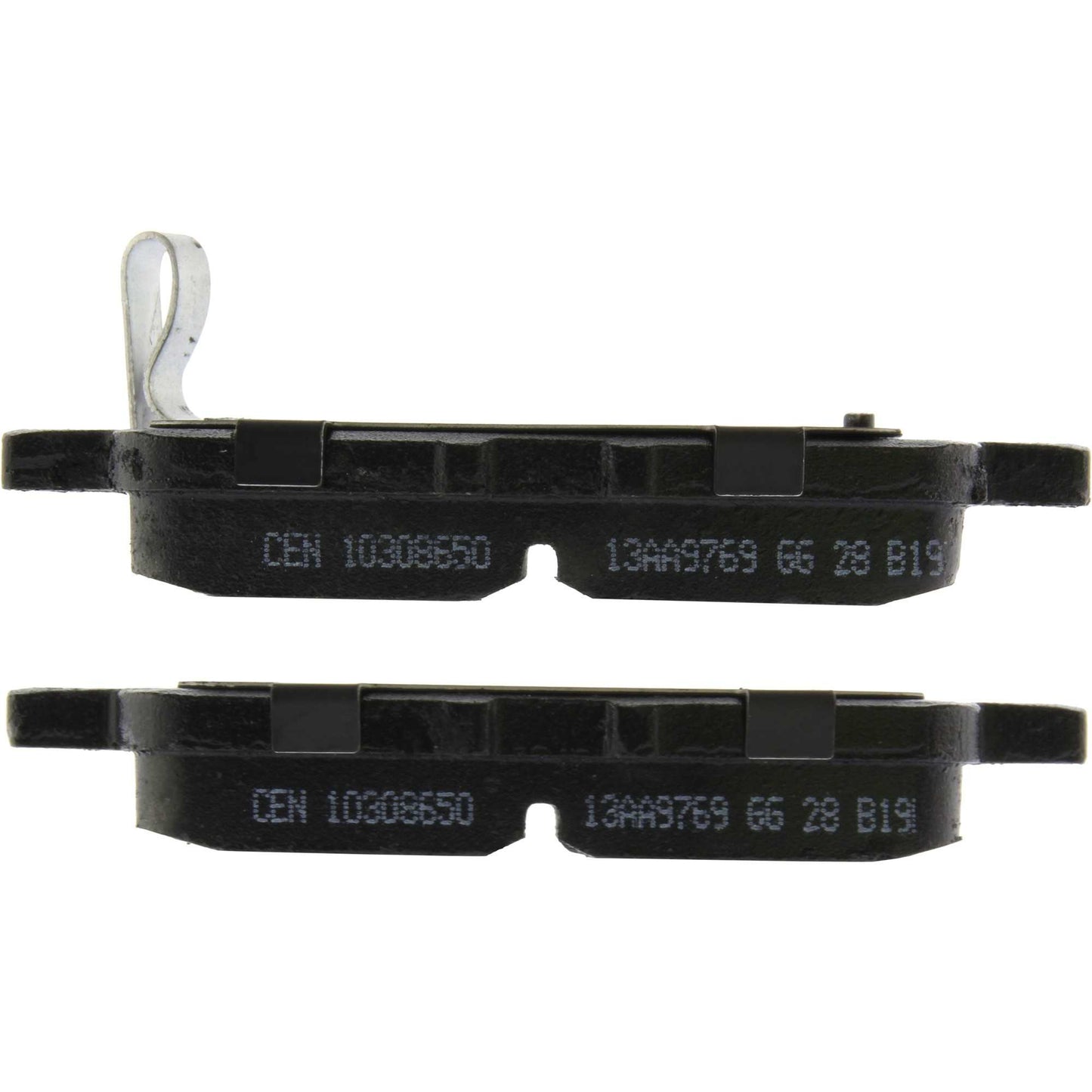 Centric Parts Disc Brake Pad Set C-Tek Ceramic with Shims for 2001-2006 Acura MDX, 2002-2004 Honda Odyssey, 2003-2008 Pilot 103.08650