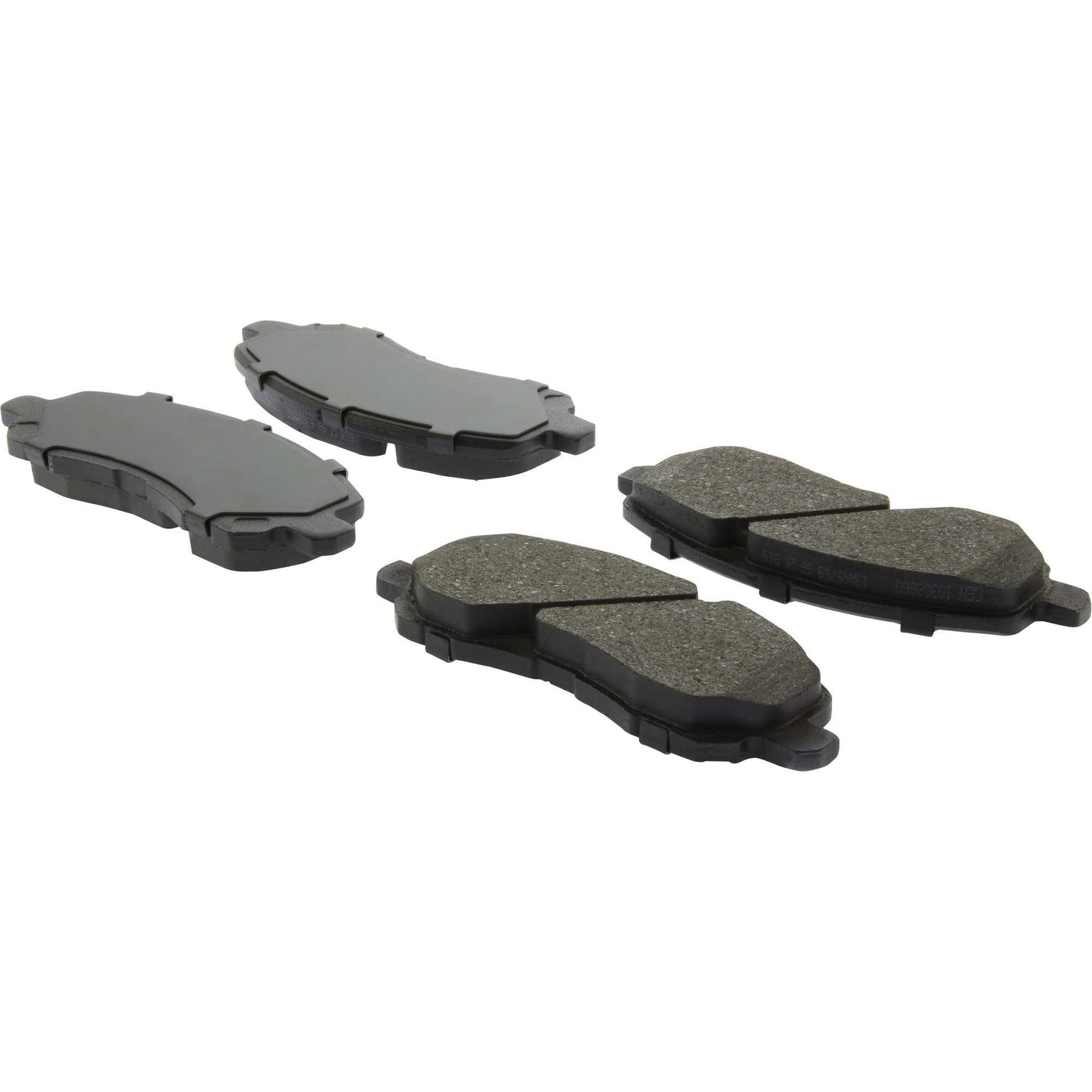 Centric Parts Disc Brake Pad Set C-Tek Ceramic with Shims for 2001-2017 Chrysler Sebring Dodge Avenger Caliber Stratus Jeep Compass Patriot Mitsubishi ASX Eclipse Galant Lancer 103.08660
