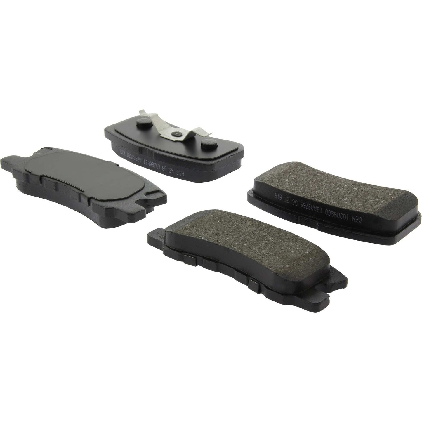 Centric Parts Disc Brake Pad Set C-Tek Ceramic with Shims 103.08680