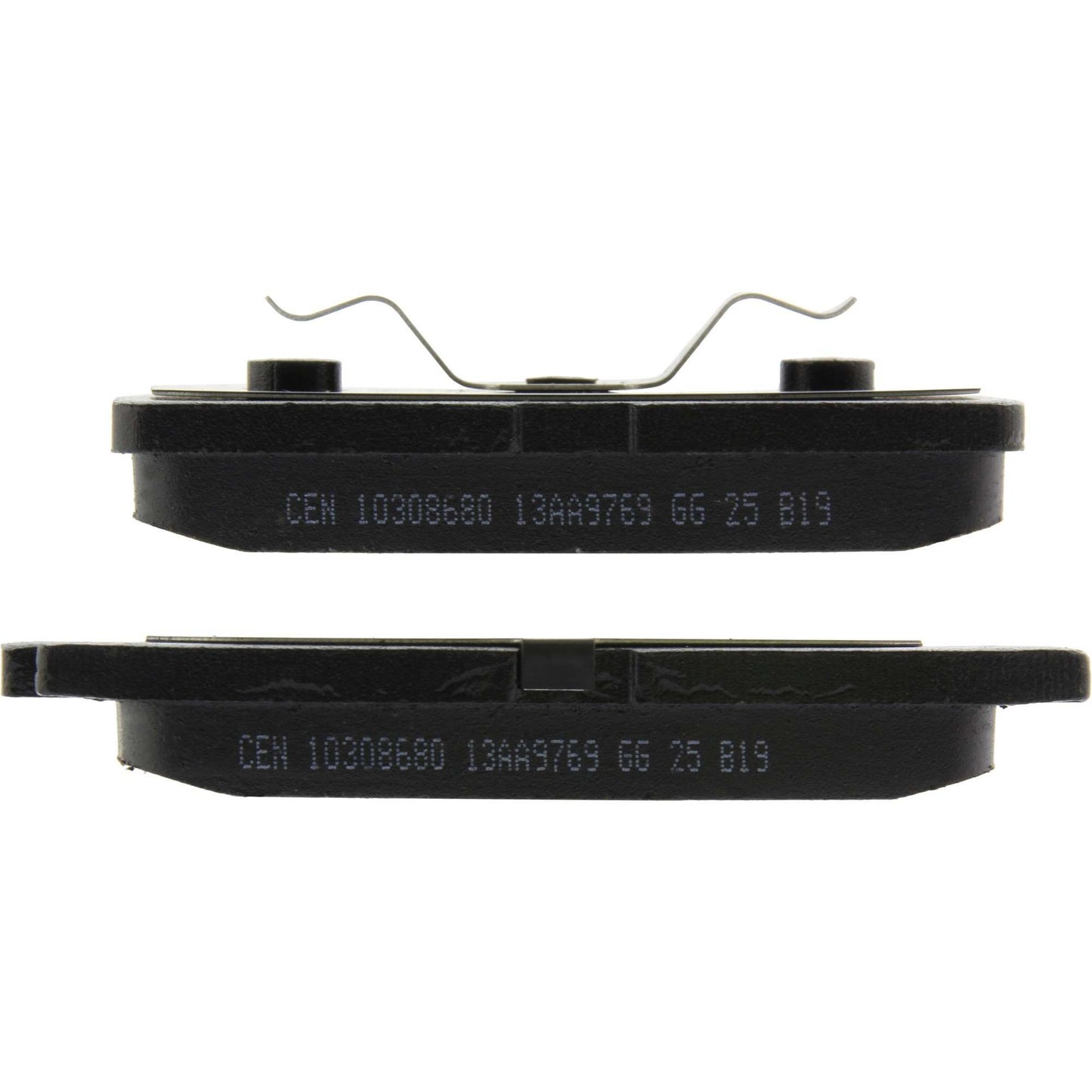 Centric Parts Disc Brake Pad Set C-Tek Ceramic with Shims 103.08680