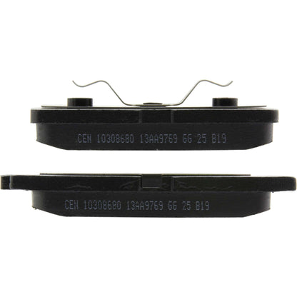 Centric Parts Disc Brake Pad Set C-Tek Ceramic with Shims 103.08680