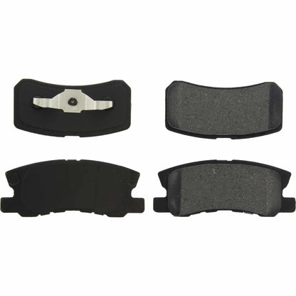 Centric Parts Disc Brake Pad Set C-Tek Ceramic with Shims 103.08680