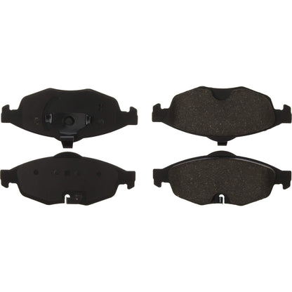 Centric Parts Disc Brake Pad Set Ceramic with Shims for 2001-2010 Chrysler Cirrus, 2001-2006 Sebring, 2001-2006 Dodge Stratus 103.08690