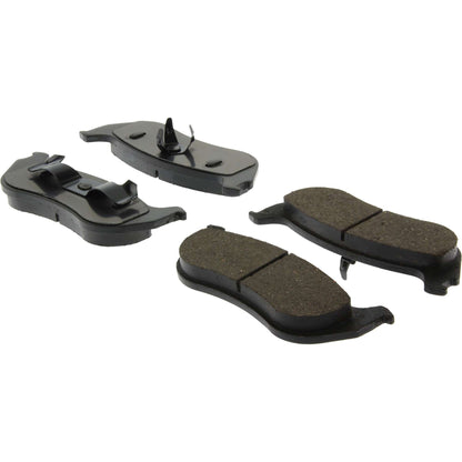 Centric Parts Disc Brake Pad Set C-Tek Ceramic with Shims for 2002-2005 Ford Explorer Mercury Mountaineer 103.08810