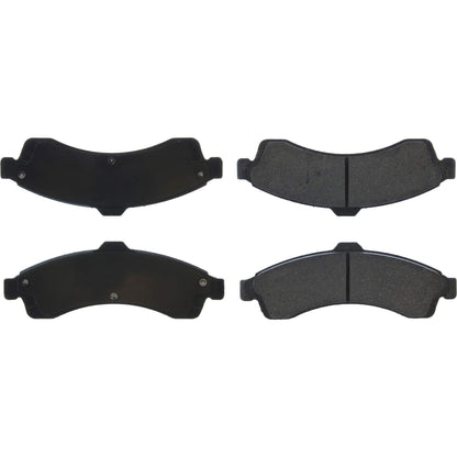 Centric Parts Disc Brake Pad Set C-Tek Ceramic with Shims for 2002-2006 Buick Rainier, Chevrolet SSR, Trailblazer, GMC Envoy, Isuzu Ascender, Oldsmobile Bravada, Saab 9-7x 103.08820