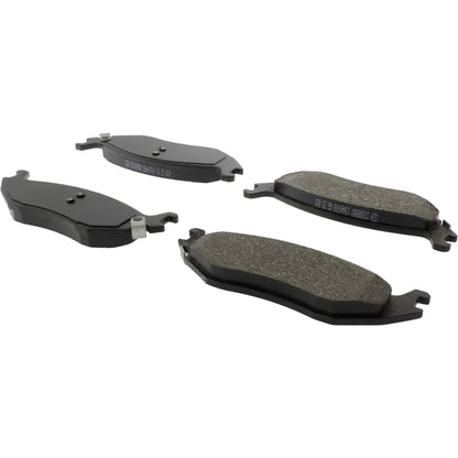 Centric Parts Disc Brake Pad Set Ceramic with Shims for 2009-2010 Dodge Dakota, Ram 1500